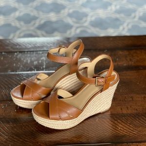 Michael kors wedge sandals size 6.5